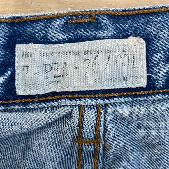 Perry Ellis America Baggy Carpenter Jeans Men’s Size 34x31.5” Blue Work Denim - Picture 7 of 8